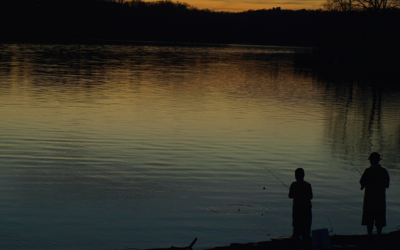 fishing dillon state park ohio