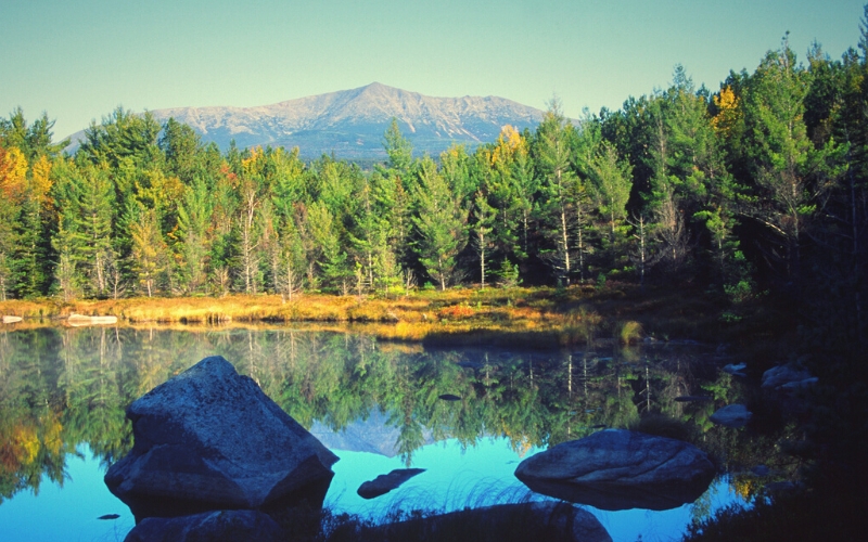 mount katahdin baxter state park maine