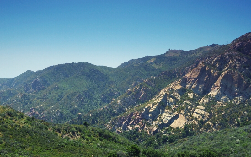 santa monica mountains southern california
