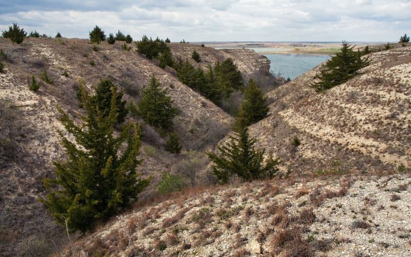 Cedar Bluff Reservoir, Cedar Bluff State Park, Kansas
