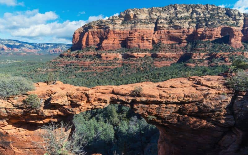 Devils Bridge face on, Sedona