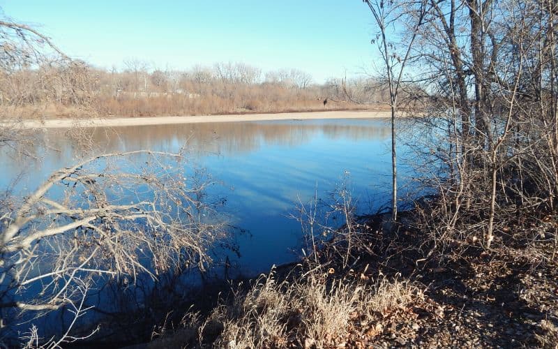 Lawrence Levee Trail, Kansas River, Kansas