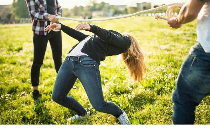 Playing limbo with a rope