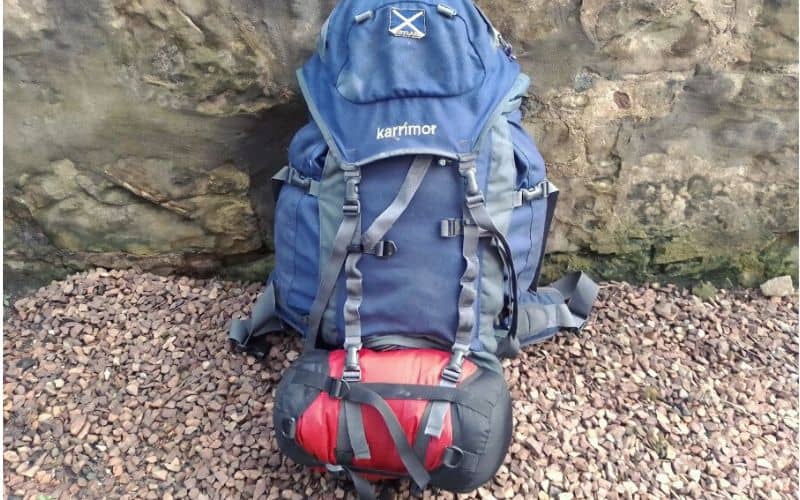 How to Attach a Sleeping Bag to a Backpack 5 Methods My Open Country