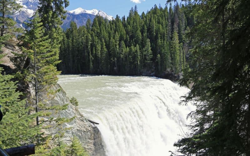 Wapta Falls Recreation Site, British Columbia, Canada 
