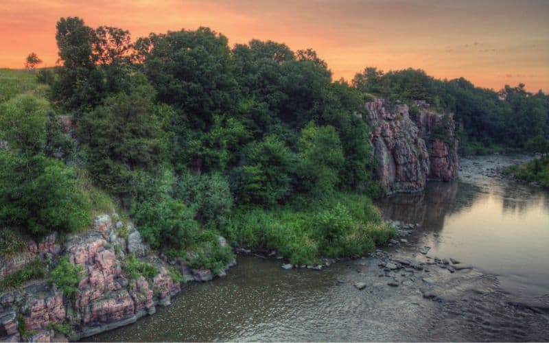 Palisades State Park Campground, South Dakota