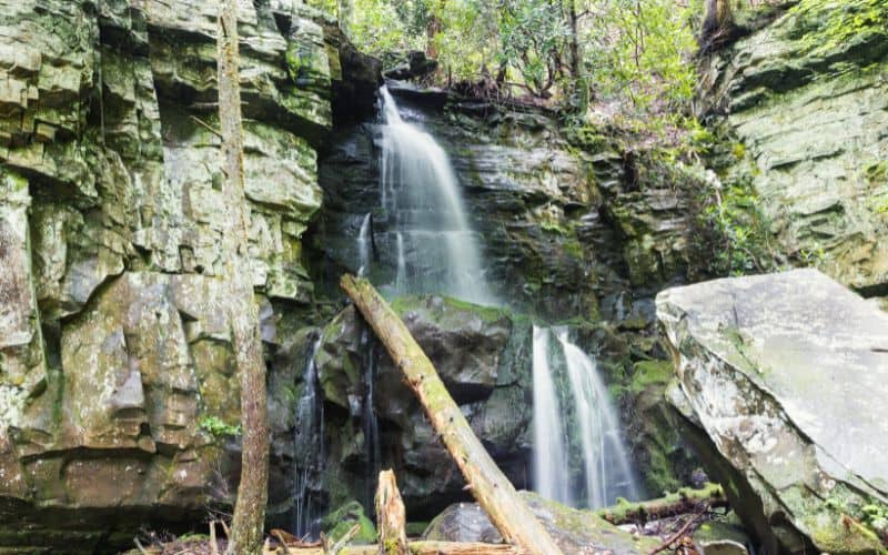 Baskins Creek Falls, Tennessee
