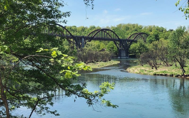 Cotter Bridge over White River, Arkansas