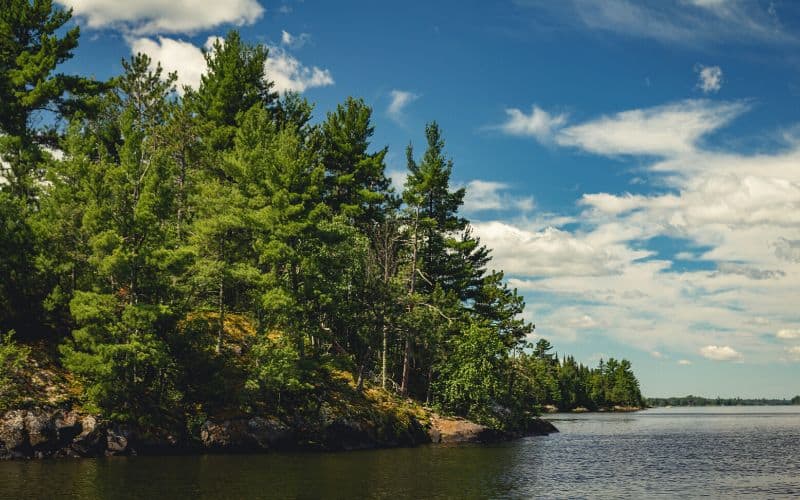 Lake Kabetogama in Voyageurs National Park, Minnesota