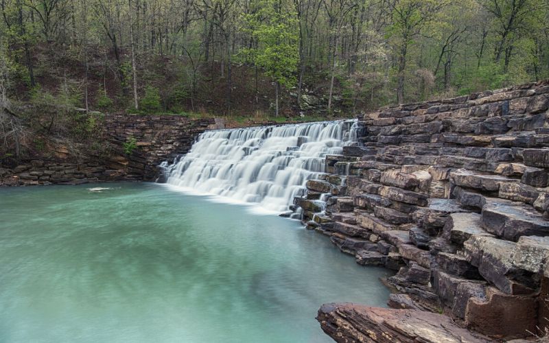 Lee Creek Dam, Devil's Den State Park, Arkansas