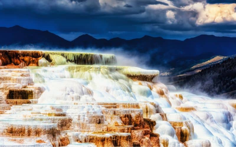 Mammoth Hot Springs, Wyoming