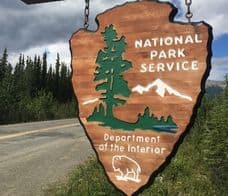 National Park Service sign