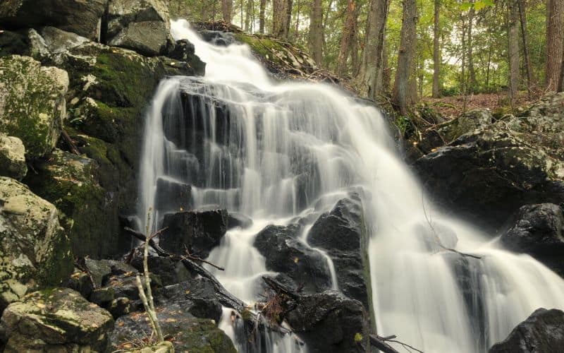Prydden  Brook Falls, Zoar Trail, Paugussett State Forest, Connecticut