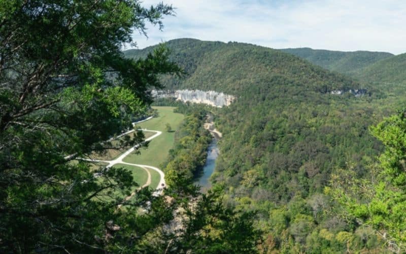 View from the Buffalo River Trail, Arkansas