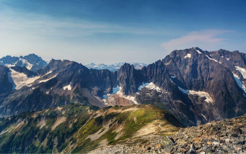 Cascade Pass Trail,  North Cascades National Park, Washington