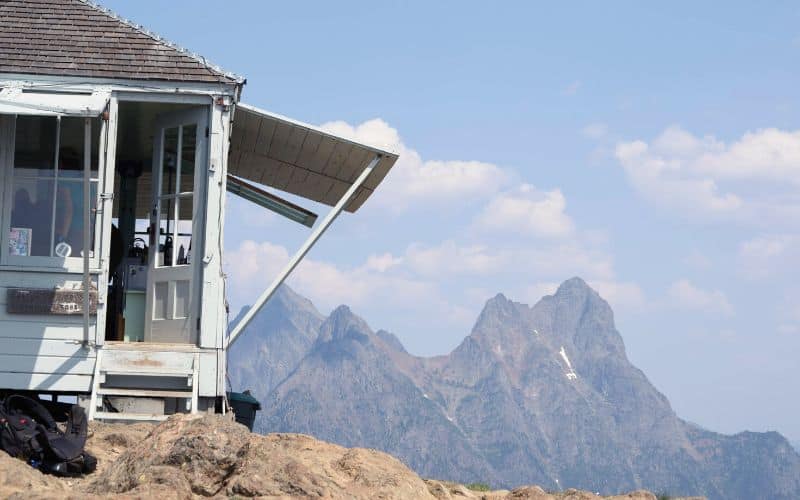 Fire Lookout, Desolation Peak, North Cascades National Park, Washington