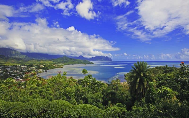Kaneohe Bay, Oahu, Hawaii
