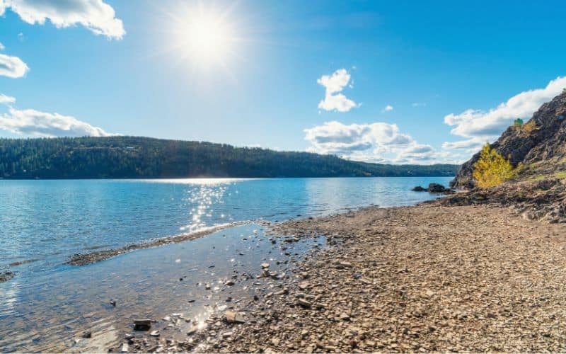 Lake Coeur d'Alene, Idaho Centennial Trail 