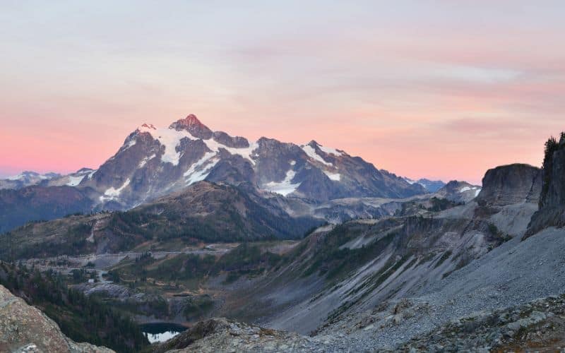 Mount Shuksan, Chain Lakes Trail, North Cascades National Park, Washington