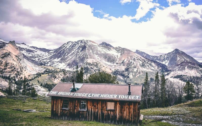 Pioneer Cabin Trail, Pioneer Mountains, Idaho