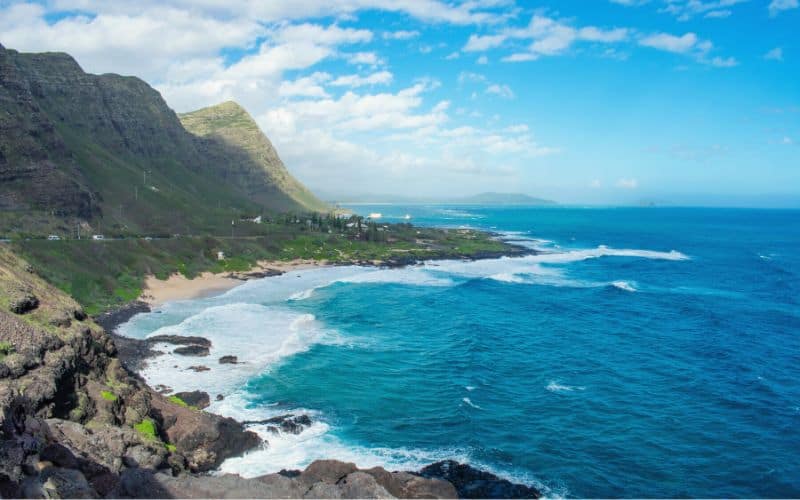 View from Makapu'u Point Lighthouse Trail, Hawaii