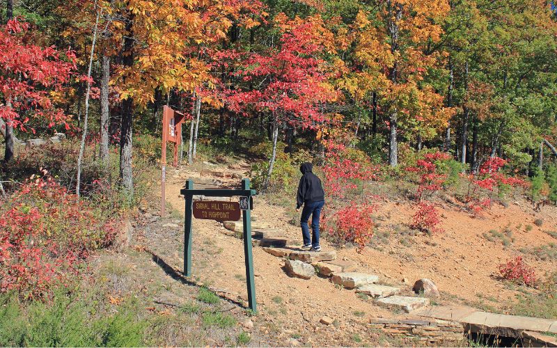 Signal Hill Trail, Mount Magazine, Arkansas