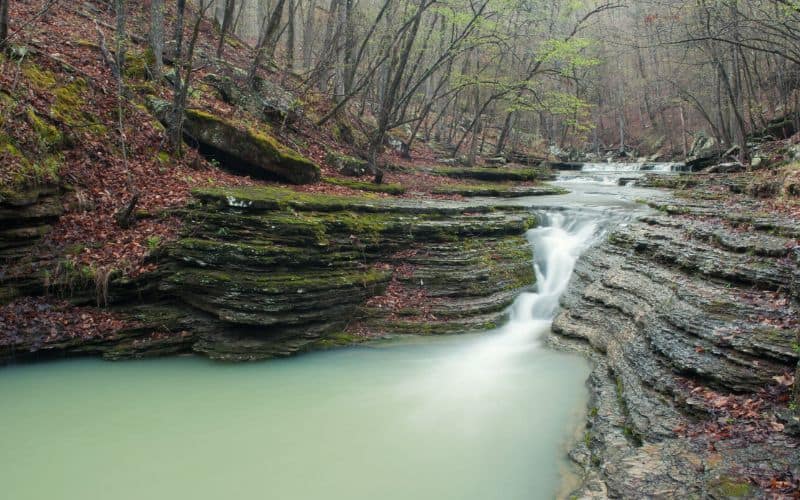 Spirits Creek near Ozark Highland Trail, Hot Springs National Park