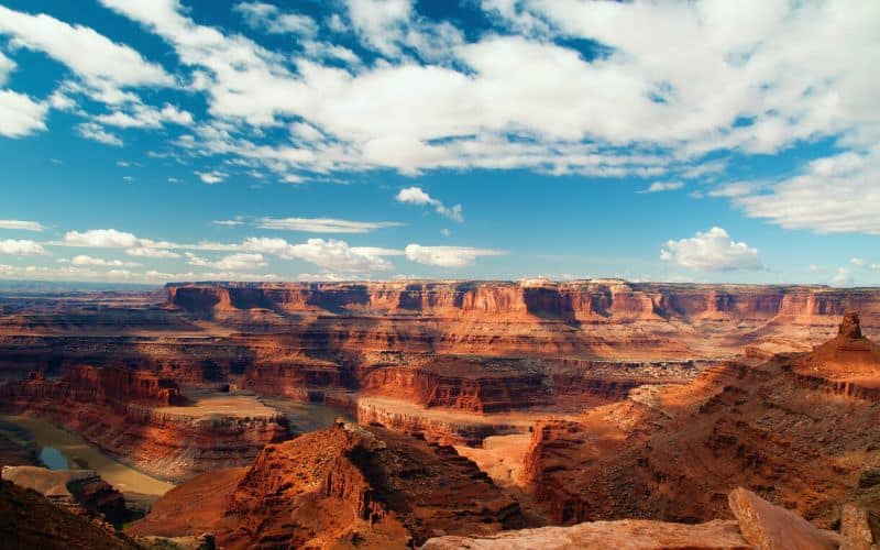 View from Dead Horse Point, Dead Horse Point State Park, Moab, Utah
