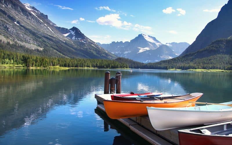 Lake McDonald in Glacier National Park, Montana