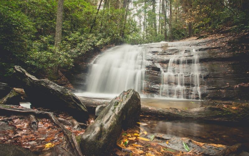 Long Creek Falls on the Appalachian Trail, Georgia