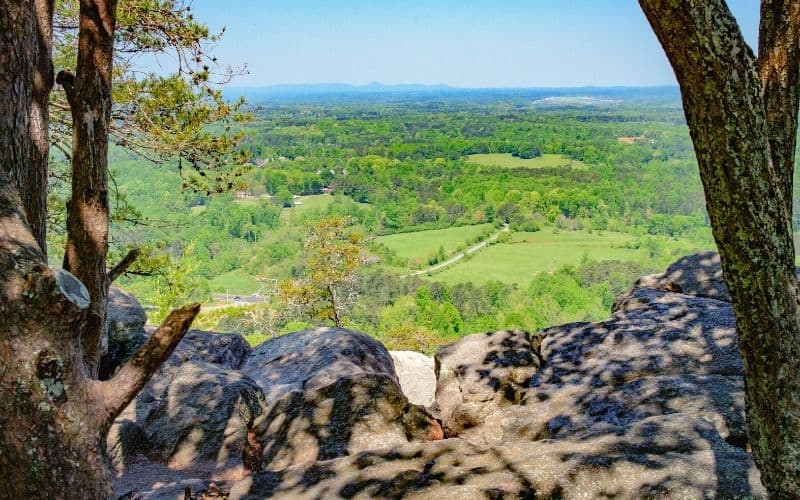 View from Sawnee Mountain, Georgia 