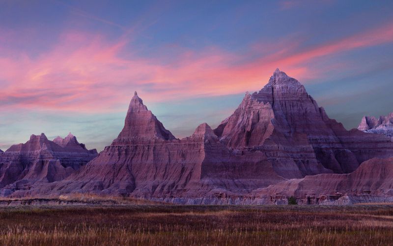 Mountains of Badlands National Park, South Dakota