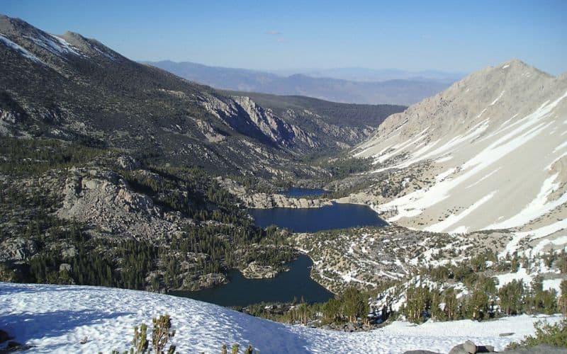 First, Second, and Third Lakes, Big Pine, California