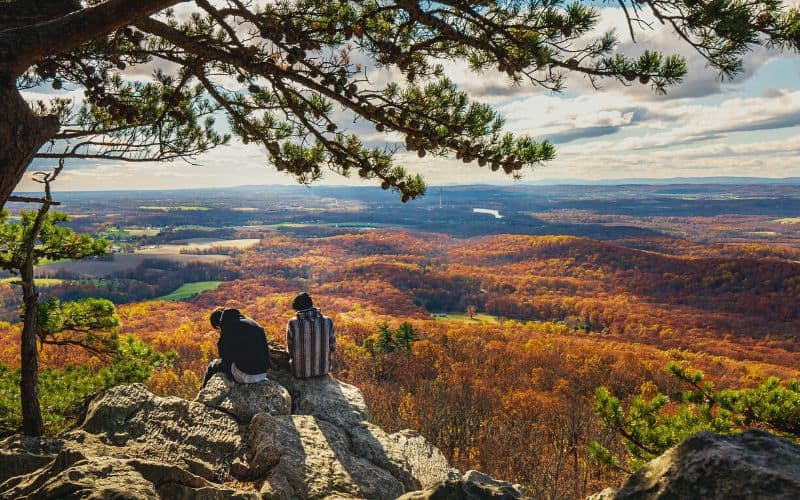 Sugarloaf Mountain Northern Peaks Trail (Blue Trail), Maryland