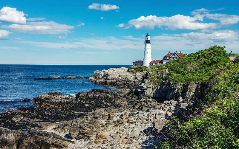 Portland Headlight Lighthose, Cape Elizabeth, Maine