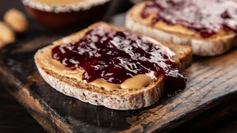 Peanut Butter and Jelly Sandwiches