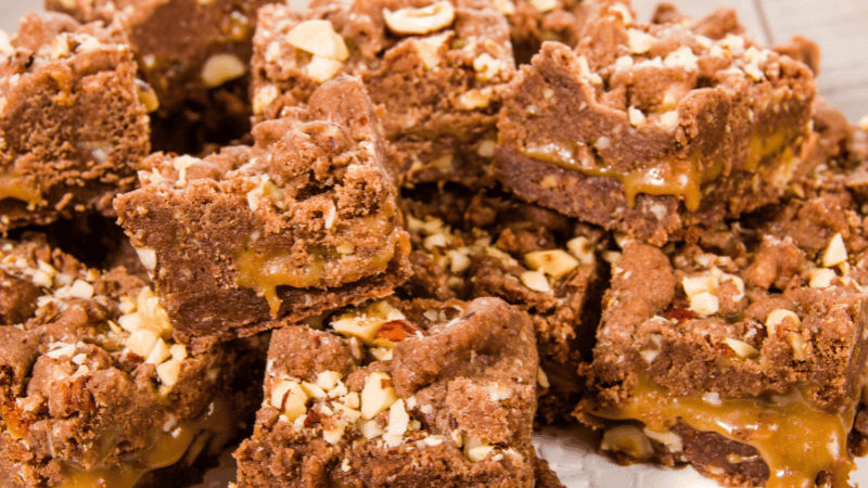 Caramel Nut Brownies