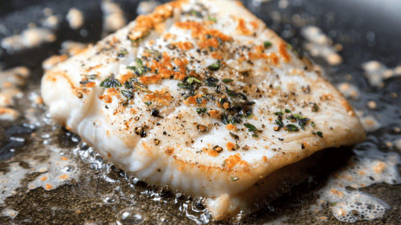 Grilled Halibut Fillet
