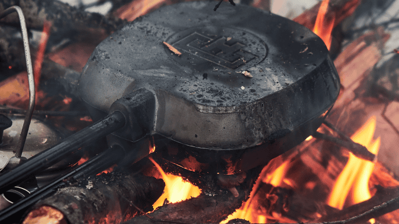 Pie Iron Pizzas