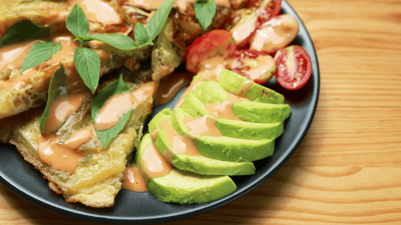 Tomato and Avocado Frittata